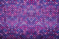 Preview: Designer- Baumwollstoff Dots purple (10 cm)